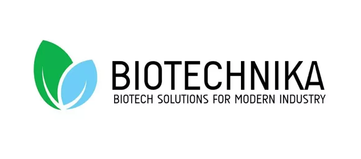 Logo firmy Biotechnika.
