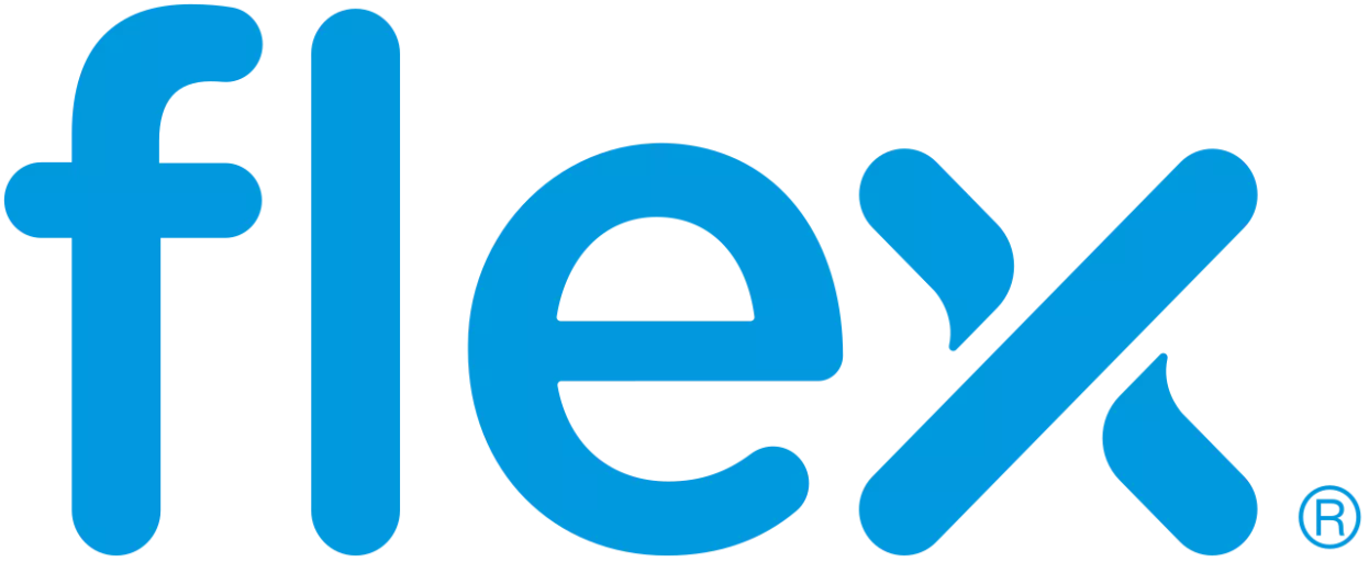 Logo firmy Flextronics.