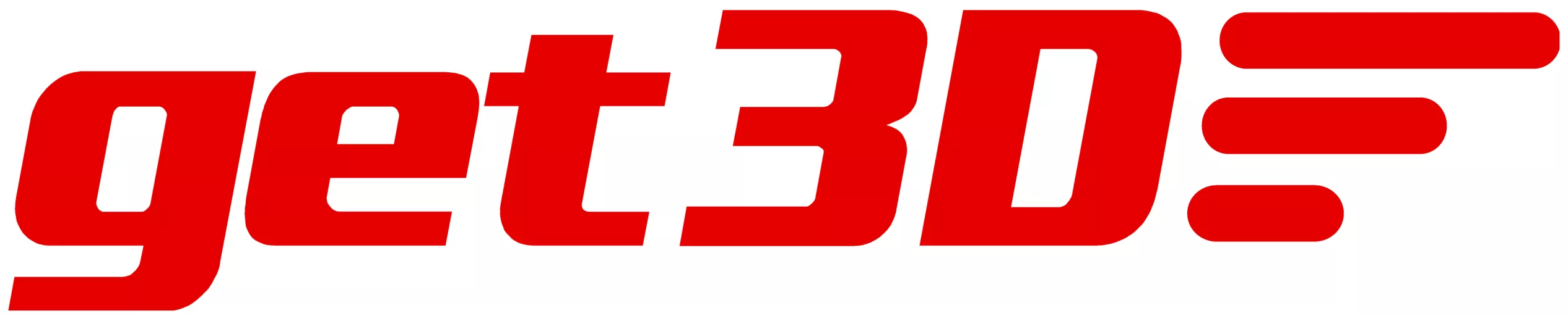 Logo firmy Get3D.