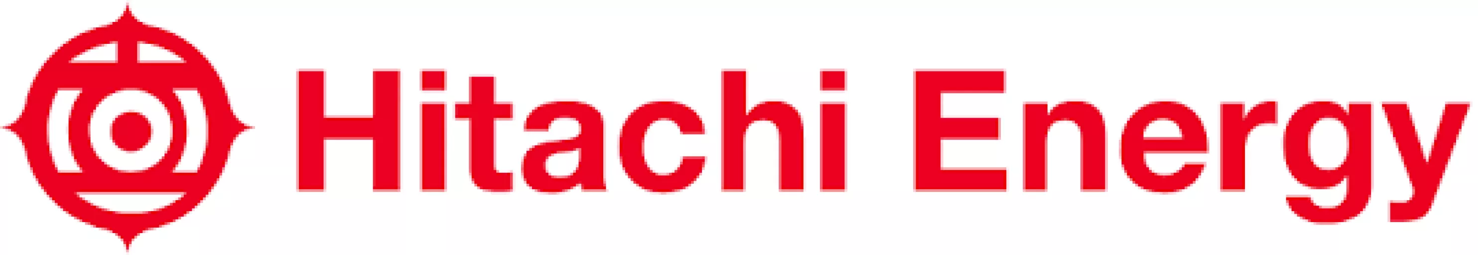 Logo firmy Hitachi Energy.