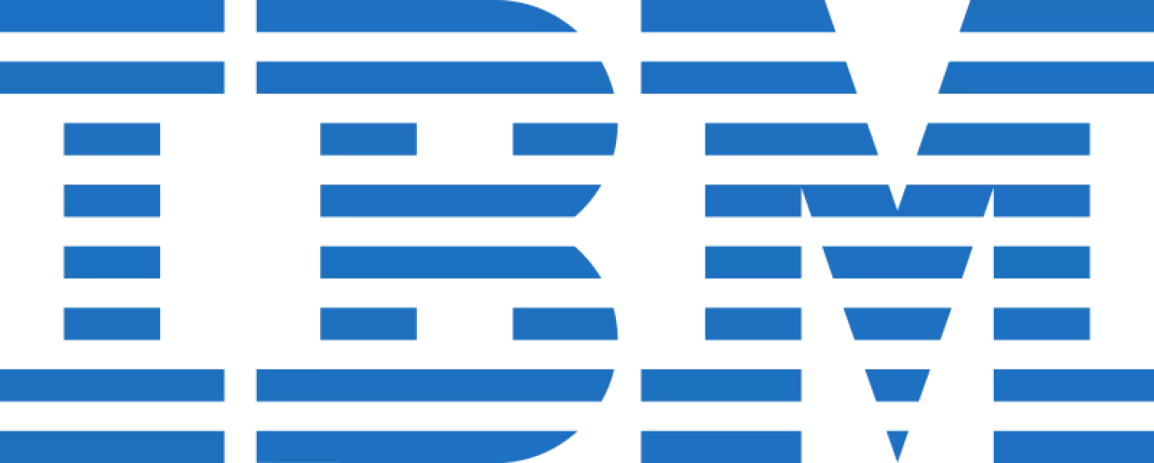 Logo firmy IBM.