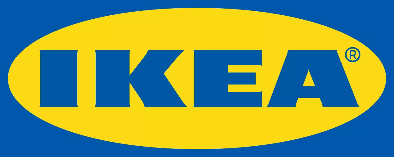Logo firmy IKEA.