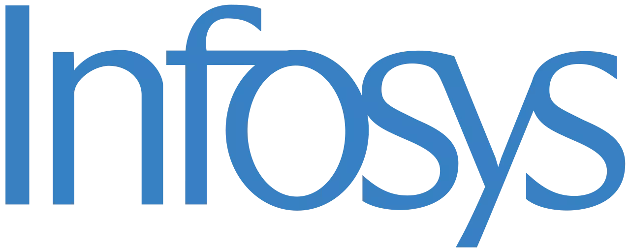 Logo firmy Infosys.