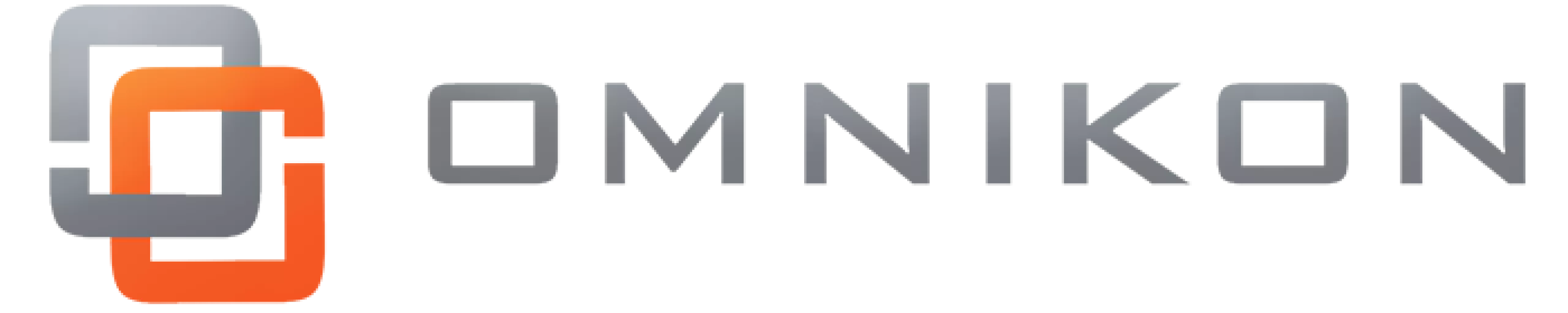 Logo firmy Omnikon.