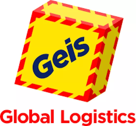 Logo firmy Geis Logistics.