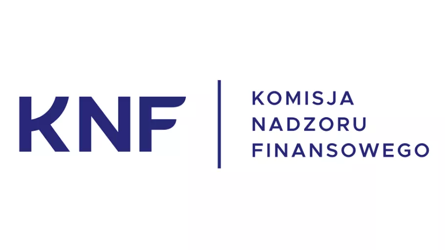 Logo firmy Komisja Nadzoru Finansowego.