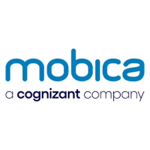 Logo firmy Mobica.