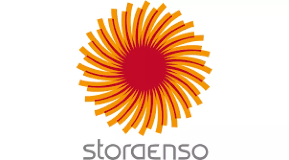 Logo firmy Stora Enso Ostrołęka.