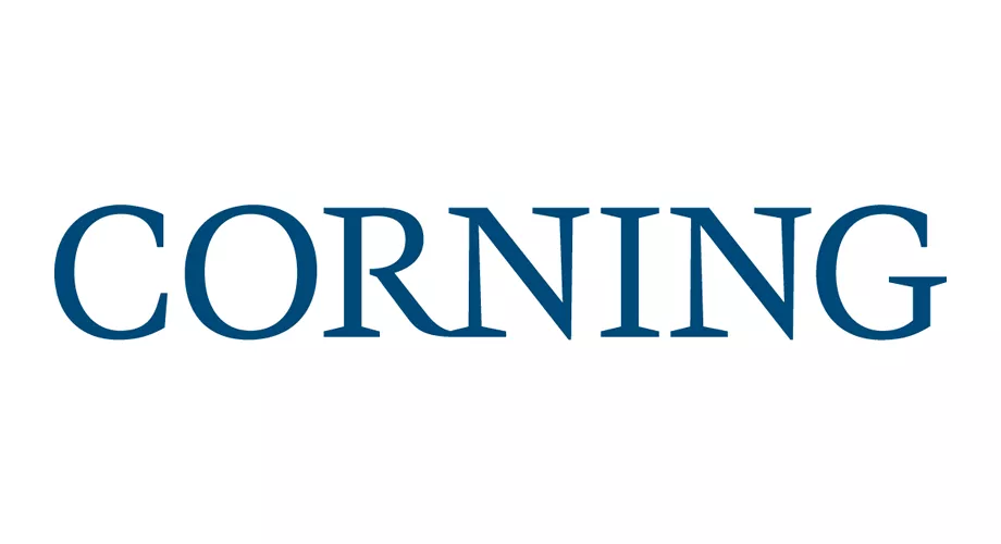 Logo firmy Corning.
