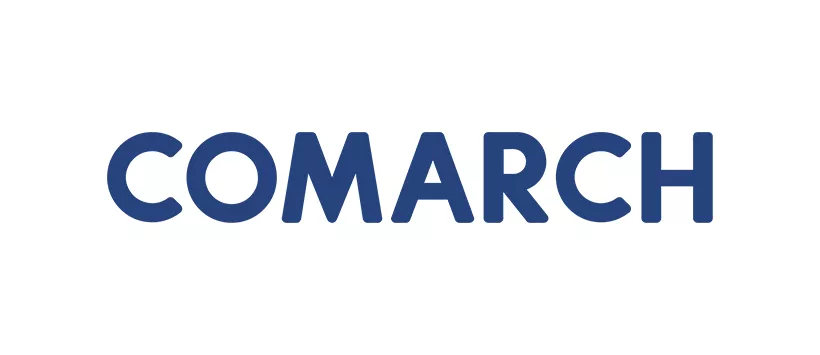 Logo firmy Comarch.