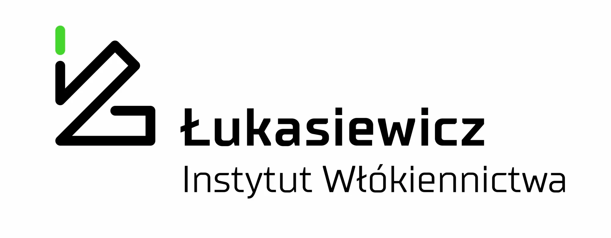Logo firmy Łukasiewicz Instytut Włókiennictwa.