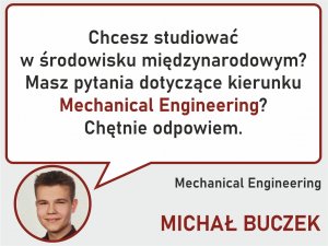 Rekomendacja Mechanical Engineering - zapytaj Michała Buczka