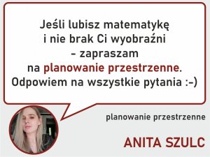 Rekomendacja Planowanie przestrzenne - zapytaj Anitę Szulc