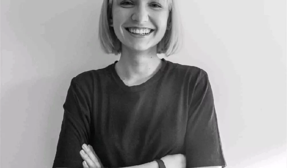 Studentka zdjęcie portretowe.